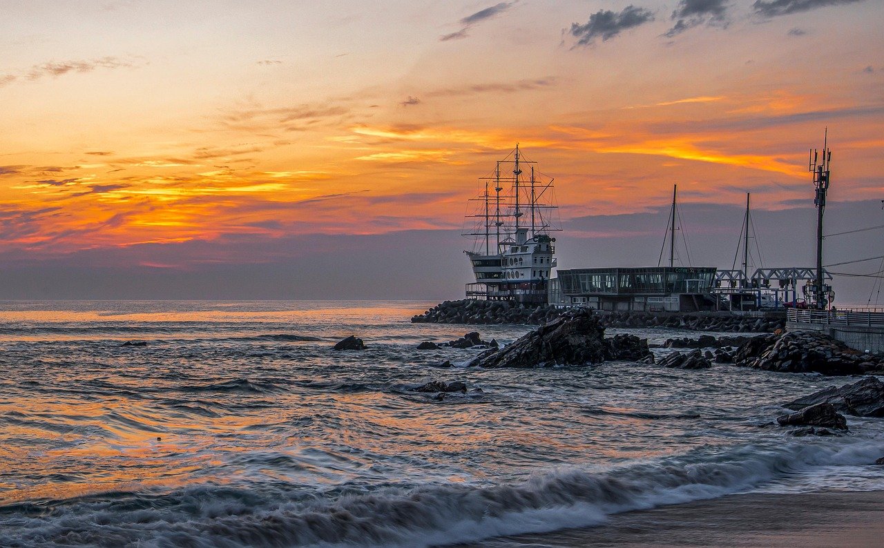 jeongdongjin beach, sunset, ocean, east sea, sunrise, landscape, waves, nature, gangneung, south korea, gangneung, south korea, south korea, south korea, south korea, south korea
